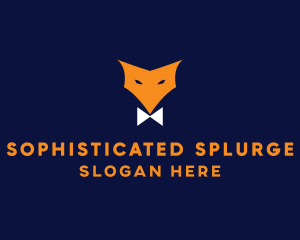 Fox Bow Tie logo design