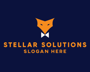 Fox Bow Tie logo design