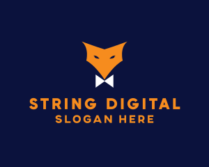 Fox Bow Tie logo design