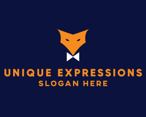 Fox Bow Tie logo design