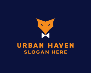 Fox Bow Tie logo design