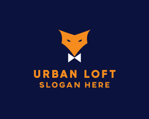 Fox Bow Tie logo design