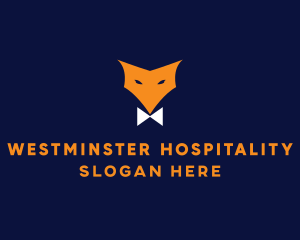 Fox Bow Tie logo design