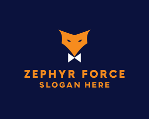 Fox Bow Tie logo design