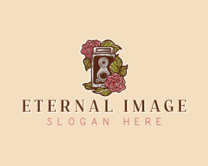 Bloom Camera Photography logo design