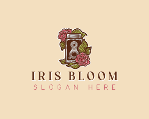 Bloom Camera Photography logo design