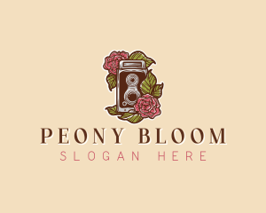 Bloom Camera Photography logo design