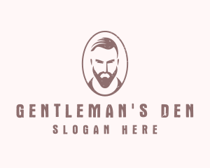 Men Styling Mirror logo design