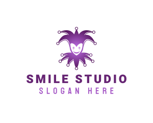 Jester Joker Clown logo