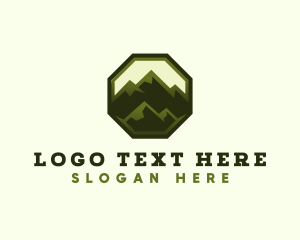 Mountain Hiking Outdoor Logo