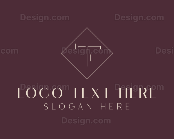 Luxe Boutique Letter T Logo