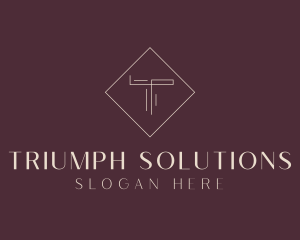 Luxe Boutique Letter T  logo design