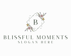 Floral Elegant Wedding logo