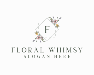Floral Elegant Wedding logo