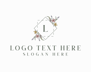 Wedding - Floral Elegant Wedding logo design