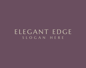 Generic Elegant Company logo design