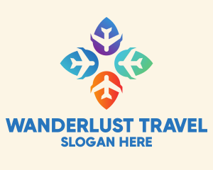Modern Travel Agency  logo design