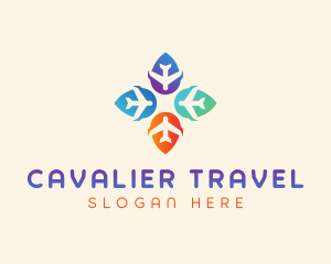 Modern Travel Agency  logo design