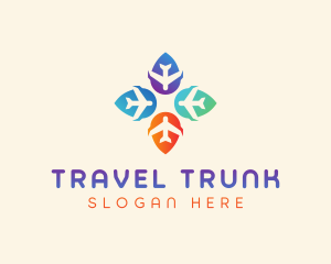 Modern Travel Agency  logo design