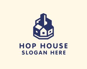 House Tower Building logo design