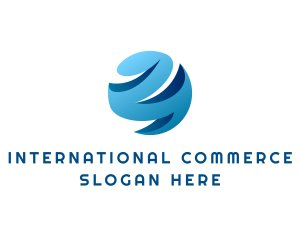 International Globe Firm logo design