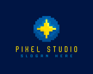 Star Sparkle Pixelated logo