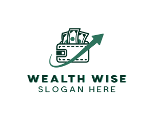 Money Wallet Arrow logo