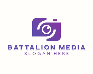 Digital Media Camera logo design