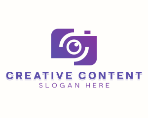 Digital Media Camera logo design