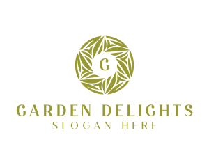 Botanical Organic Garden  logo design