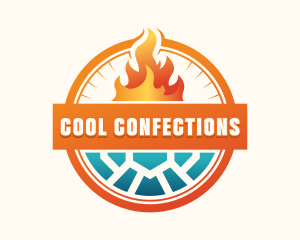 Hot Cold HVAC logo