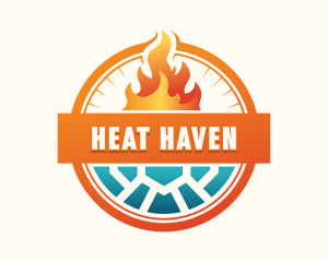 Hot Cold HVAC logo