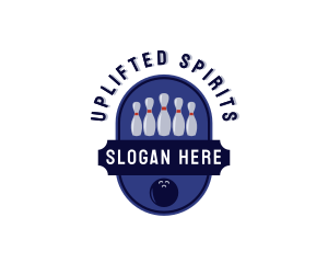 Sports Bowling Alley logo design