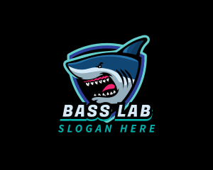 Shark Team Mascot logo design