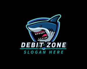 Shark Team Mascot logo design