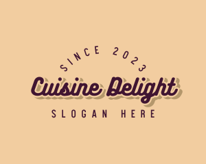 Retro Restaurant Business logo design