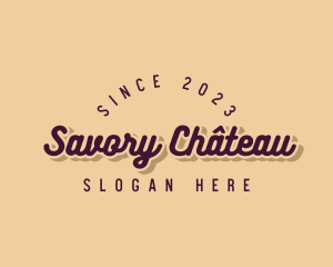 Retro Restaurant Business logo design