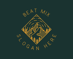 Outdoor Mountain Hiking logo