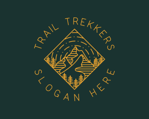 Outdoor Mountain Hiking logo