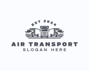 Trucking Delivery Transport logo design