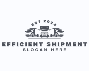 Trucking Delivery Transport logo design