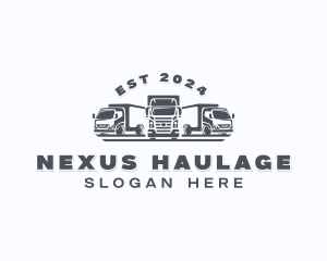 Trucking Delivery Transport logo design