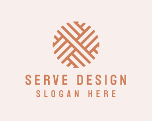 Circle Tile Pattern logo design