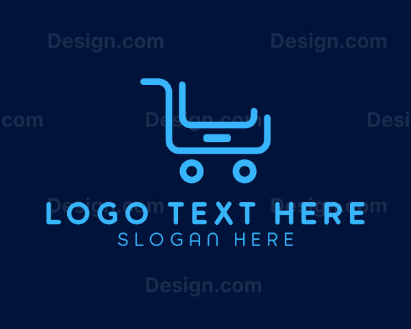 Mobile Device Shopping Cart Logo