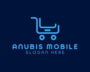 Mobile Device Shopping Cart logo design