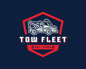 Tow Truck Vehicle logo