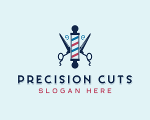 Hairdresser Barber Pole logo