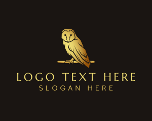 Deluxe Golden Owl logo