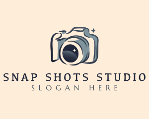 Camera Photography Lens logo design