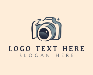 Snapshot - Camera Photography Lens logo design